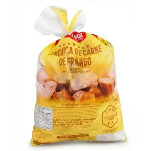 LINGUIÇA DE CARNE DE FRANGO GROSSA 5KG