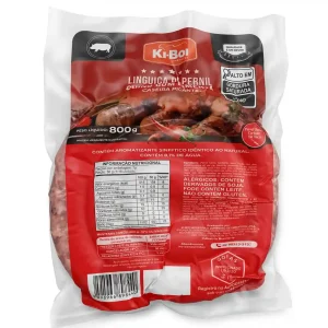 LINGUIÇA DE PERNIL SUIÍNO COM PIMENTA 800G